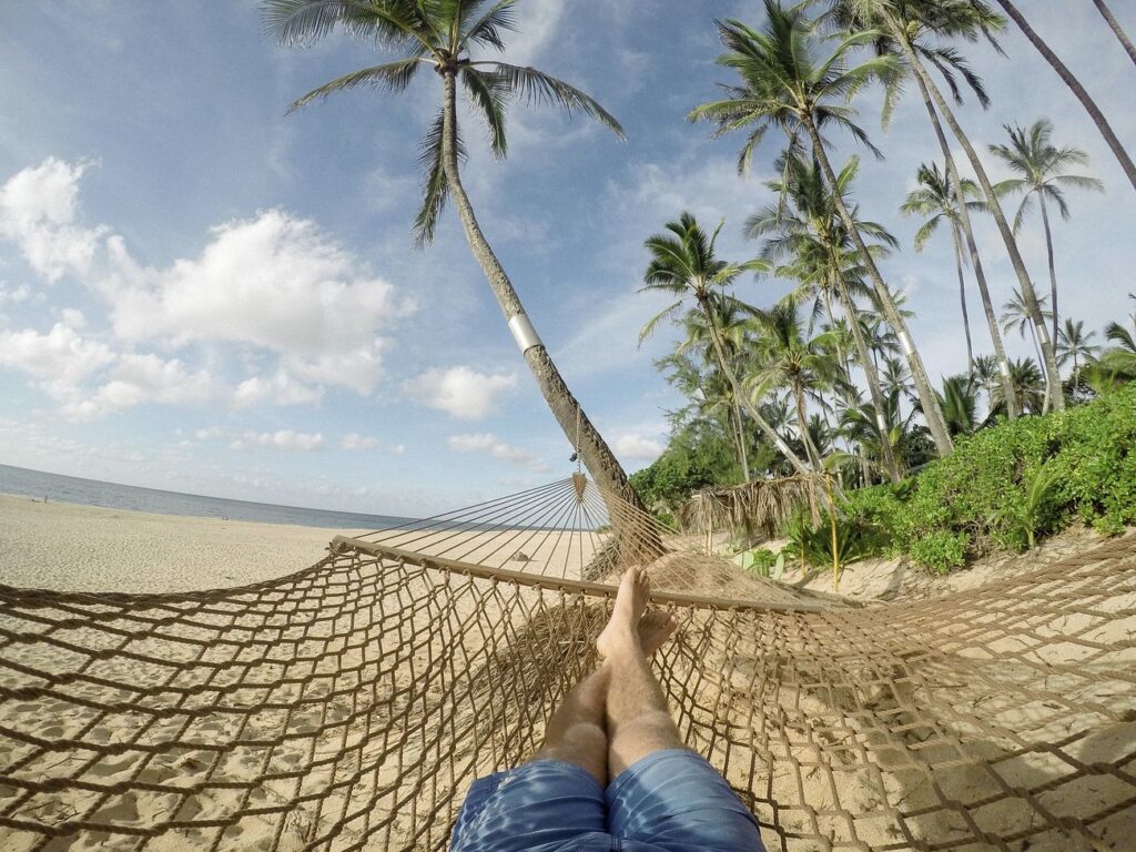 Summer holiday, beach vacation, sea
