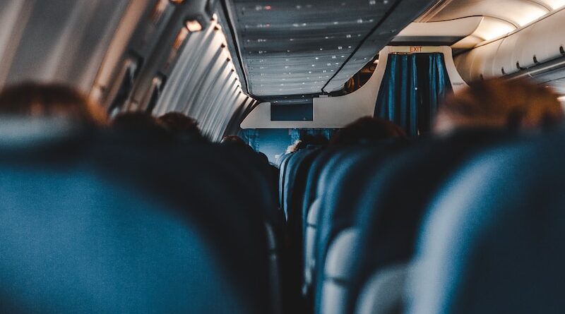 selective focus photography of airplane